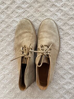 Cole Haan Men's Suede Boots in Light Tan